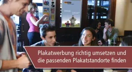 Plakatverteilung und Plakatstandorte