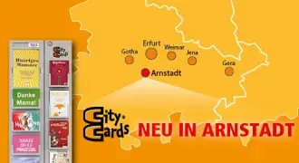 CityCards jetzt auch in Arnstadt 