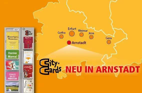 CityCards jetzt auch in Arnstadt 
