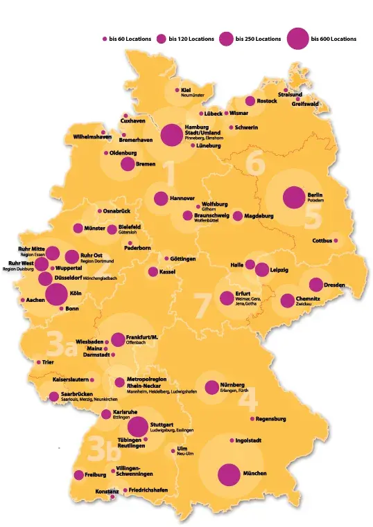 CityCards Städte in Deutschland