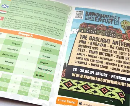 CityCards EM-Planer Ansicht 2024