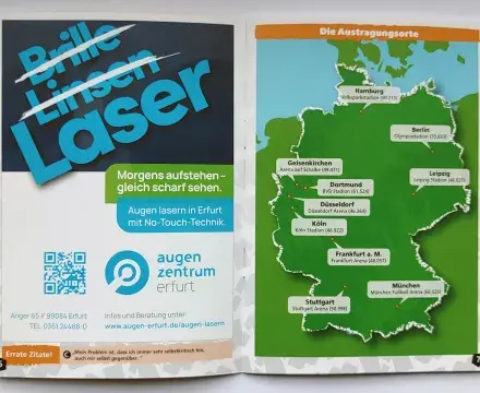 CityCards EM-Planer Ansicht 2024